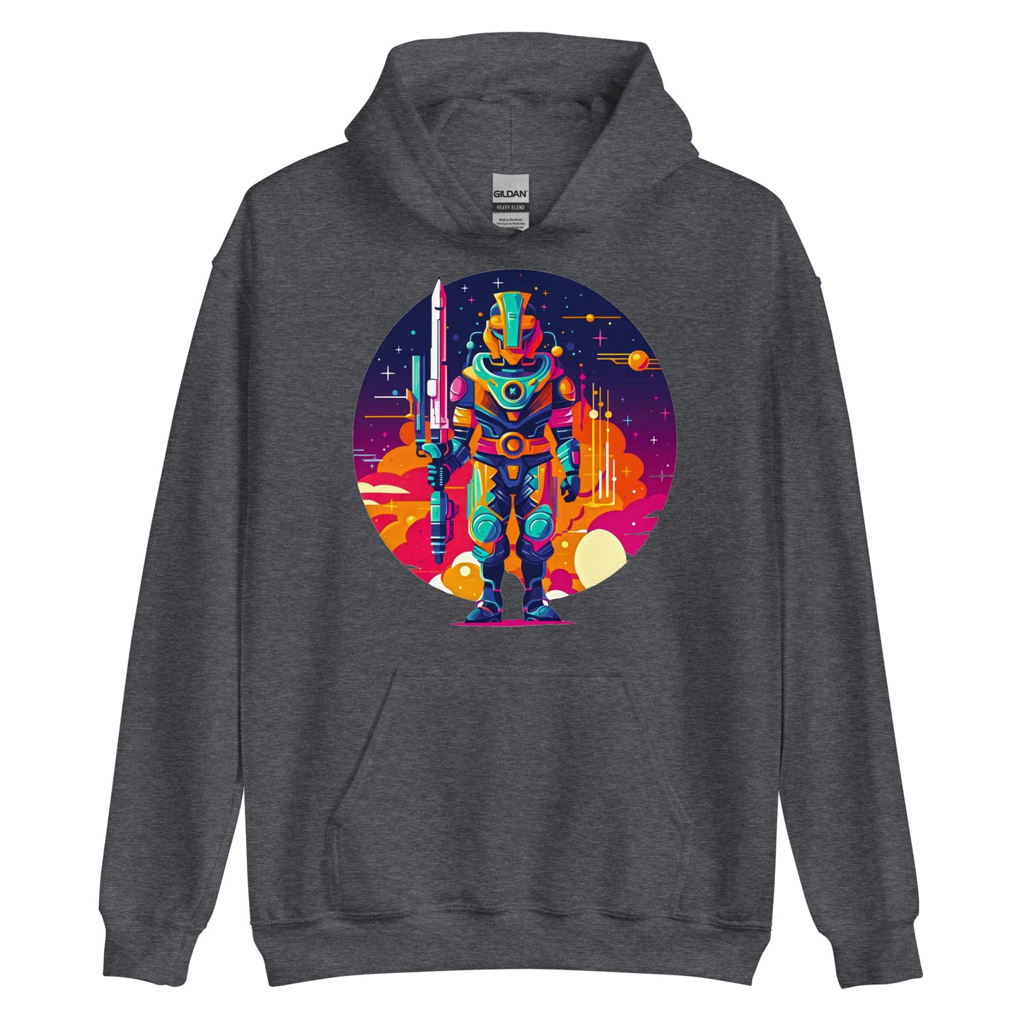 Vector Soldier Two - Unisex Gildan 18500 Hoodie