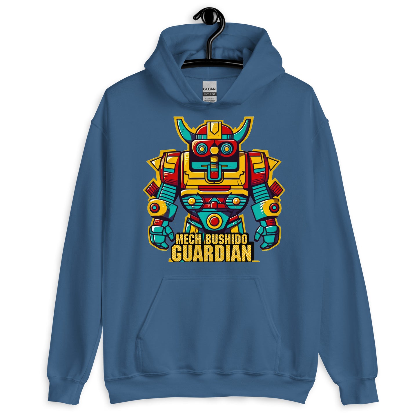 Mech Bushido Guardian - Unisex Gildan 18500 Hoodie