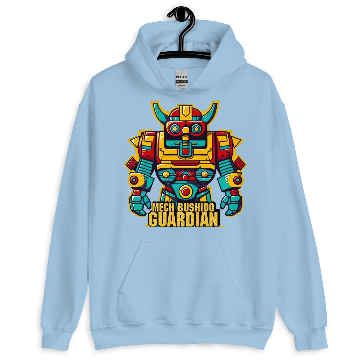 Mech Bushido Guardian - Unisex Gildan 18500 Hoodie