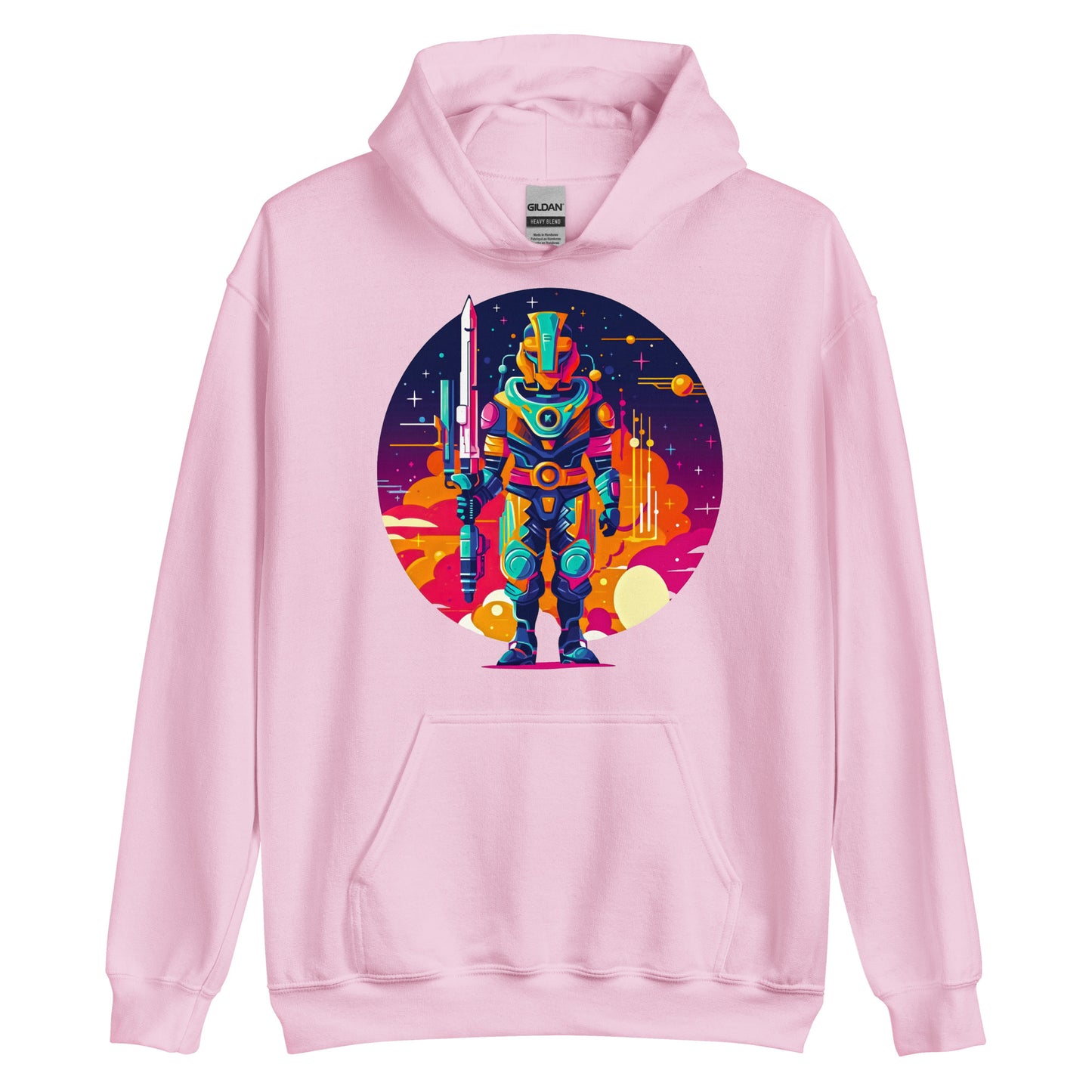 Vector Soldier Two - Unisex Gildan 18500 Hoodie