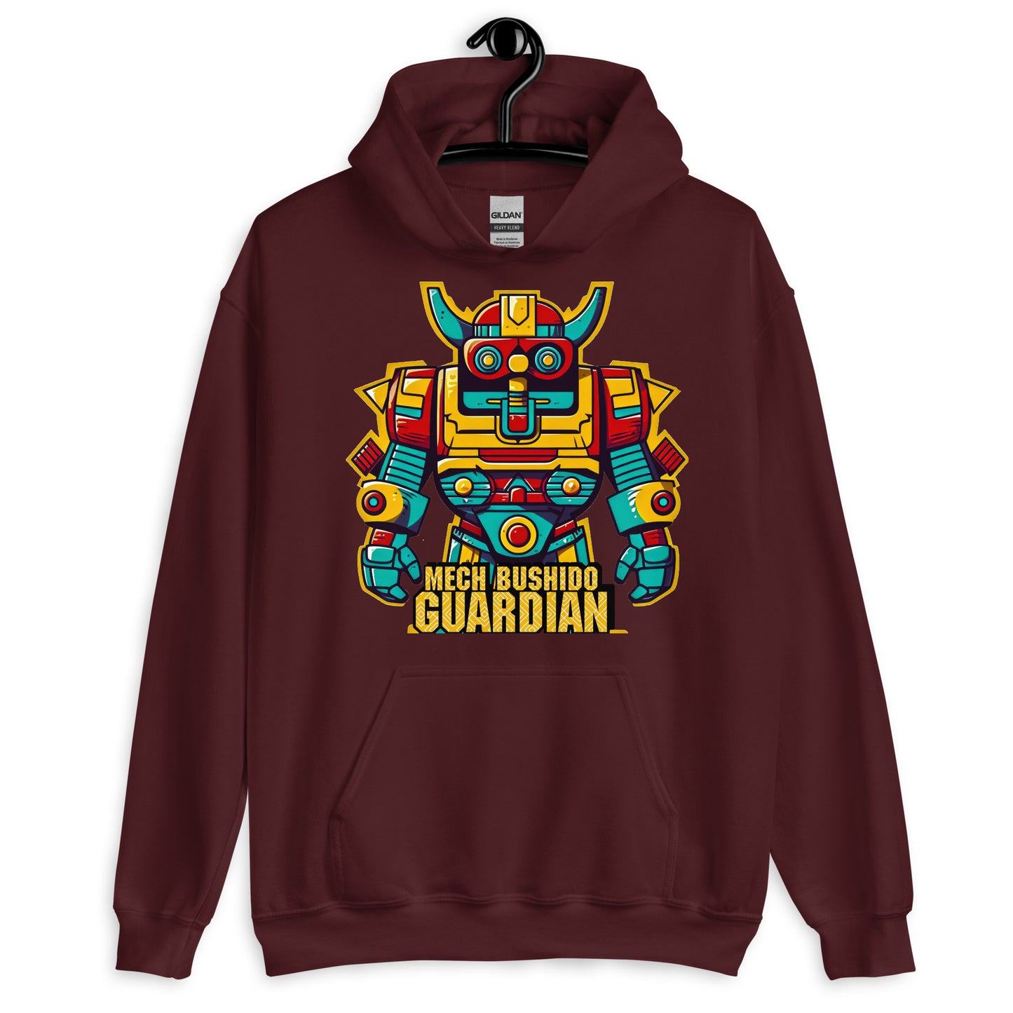 Mech Bushido Guardian - Unisex Gildan 18500 Hoodie