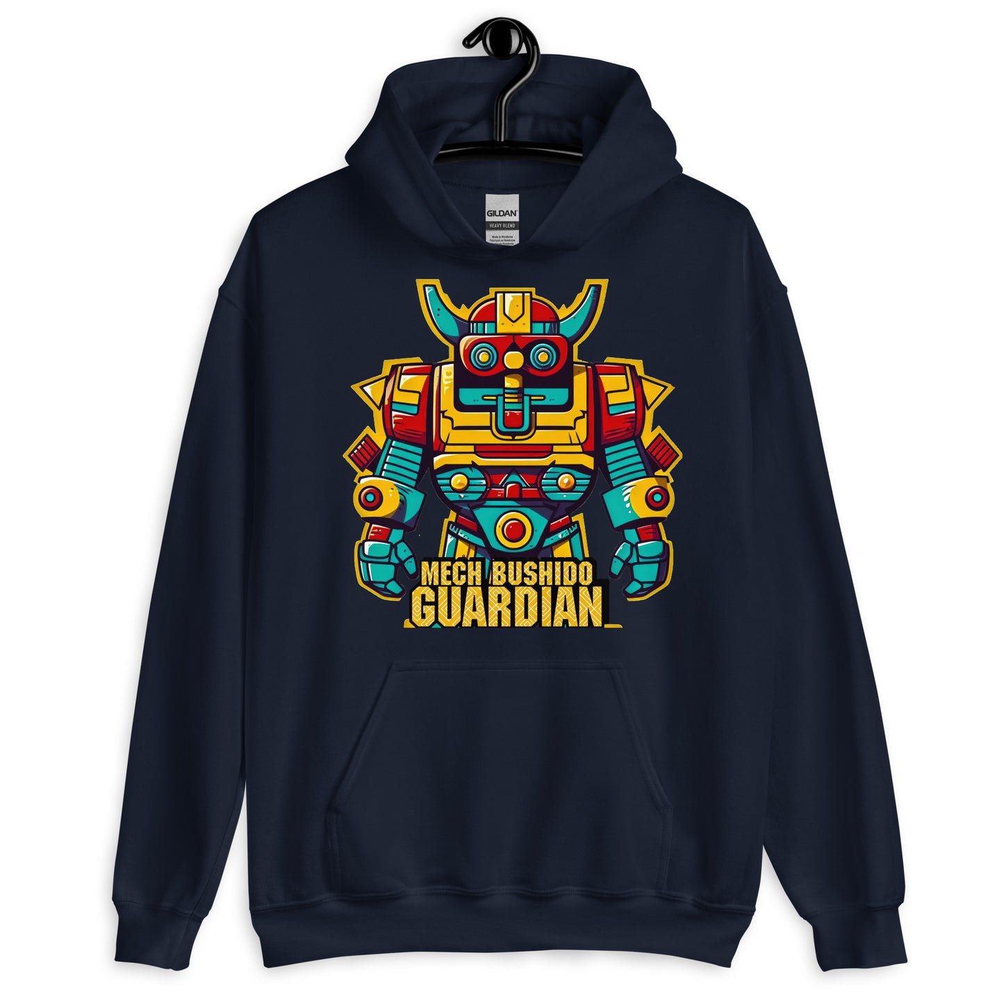 Mech Bushido Guardian - Unisex Gildan 18500 Hoodie