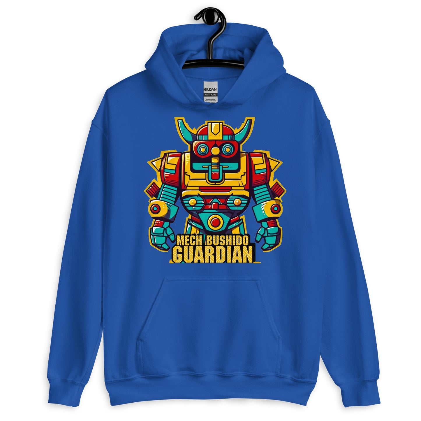 Mech Bushido Guardian - Unisex Gildan 18500 Hoodie