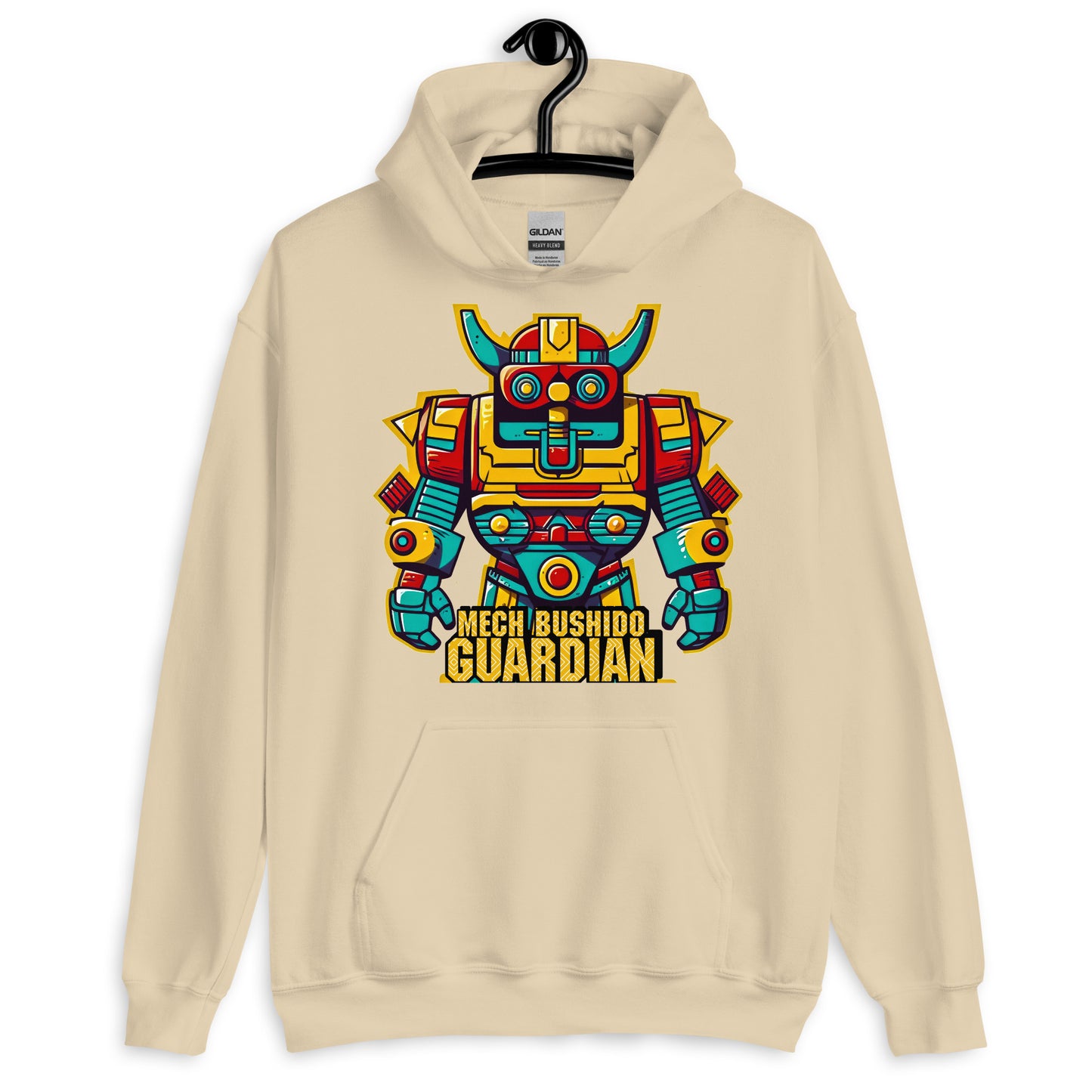 Mech Bushido Guardian - Unisex Gildan 18500 Hoodie