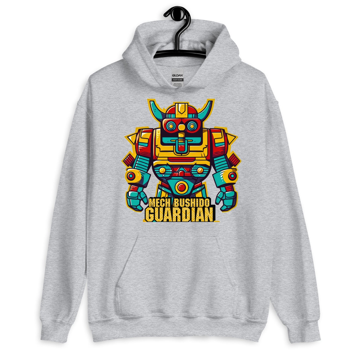 Mech Bushido Guardian - Unisex Gildan 18500 Hoodie