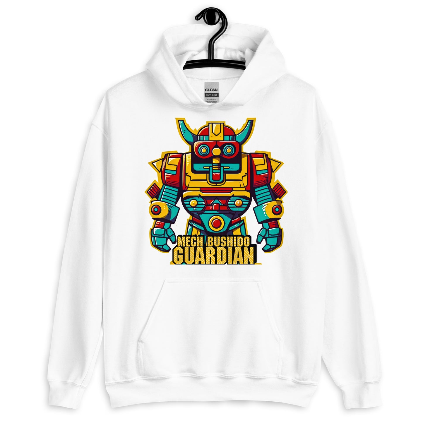 Mech Bushido Guardian - Unisex Gildan 18500 Hoodie