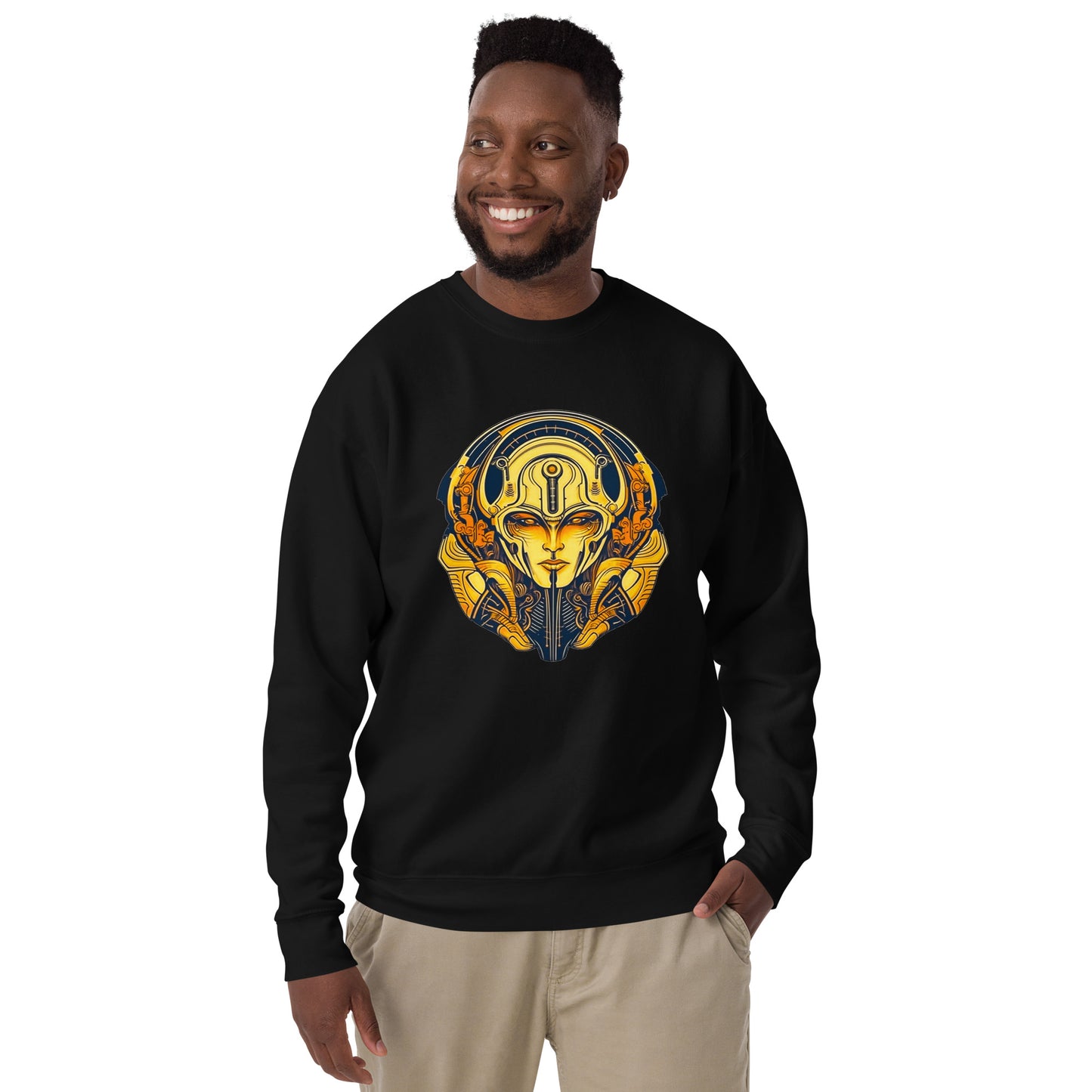 The Guardian's Mask: Alloyra - Unisex Premium Sweatshirt