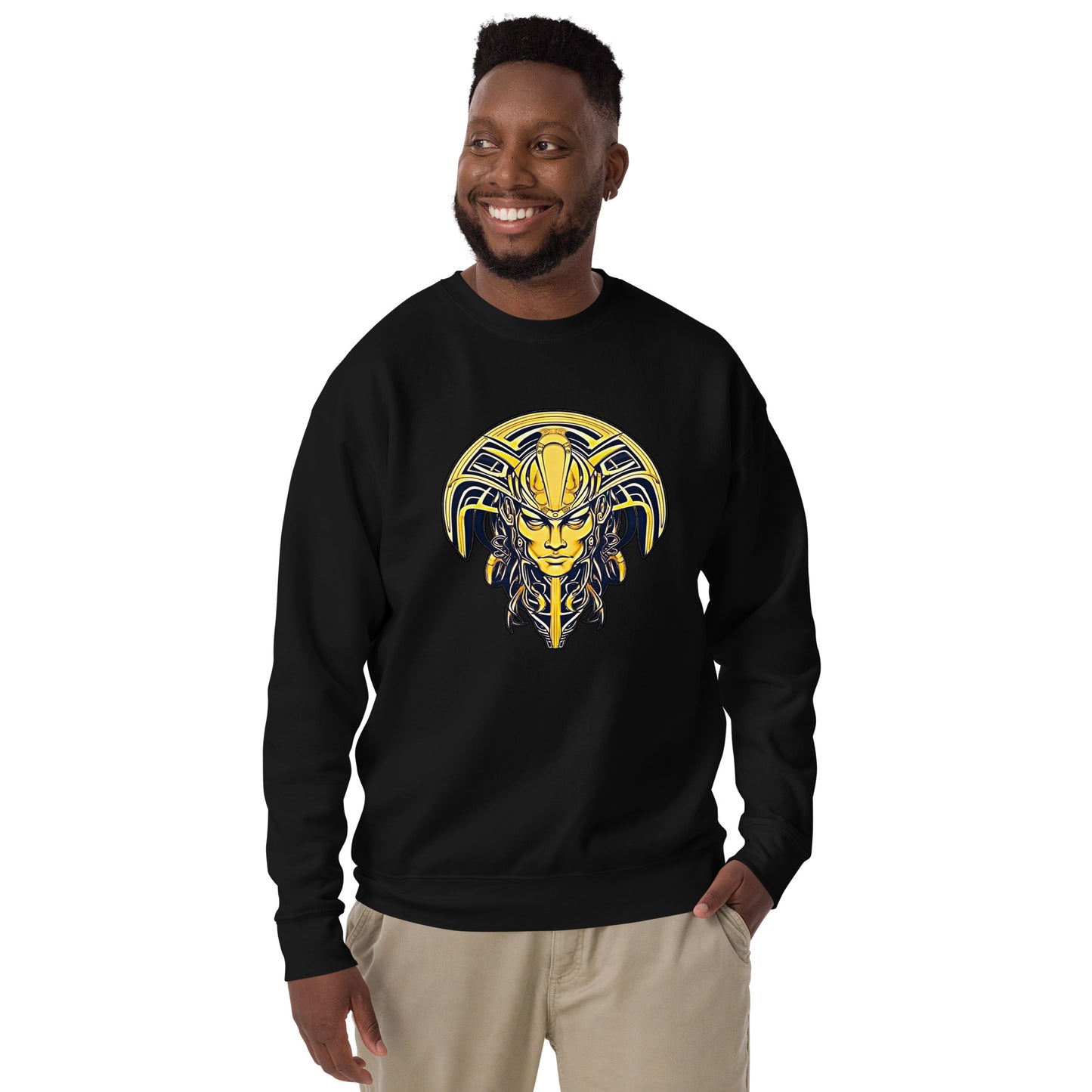 The Mask of Valor: Kara - Unisex Premium Sweatshirt