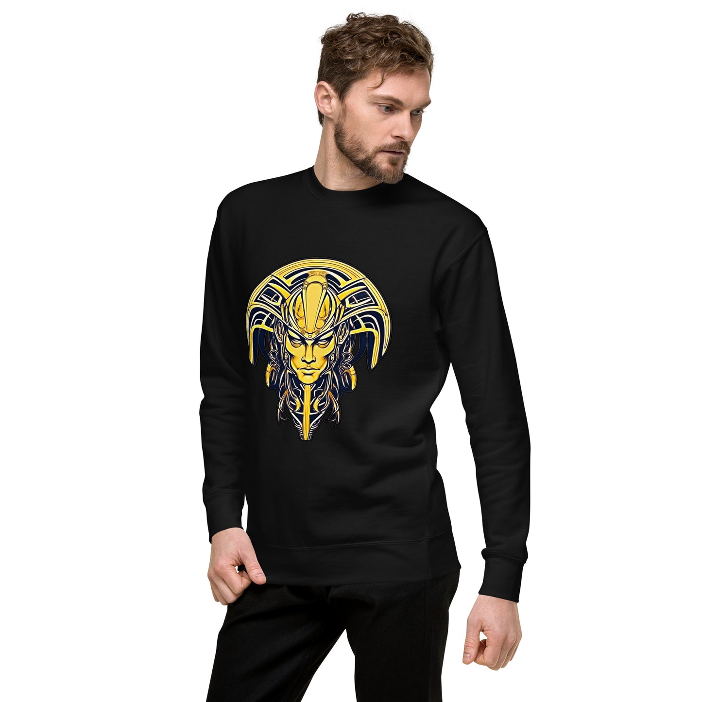 The Mask of Valor: Kara - Unisex Premium Sweatshirt