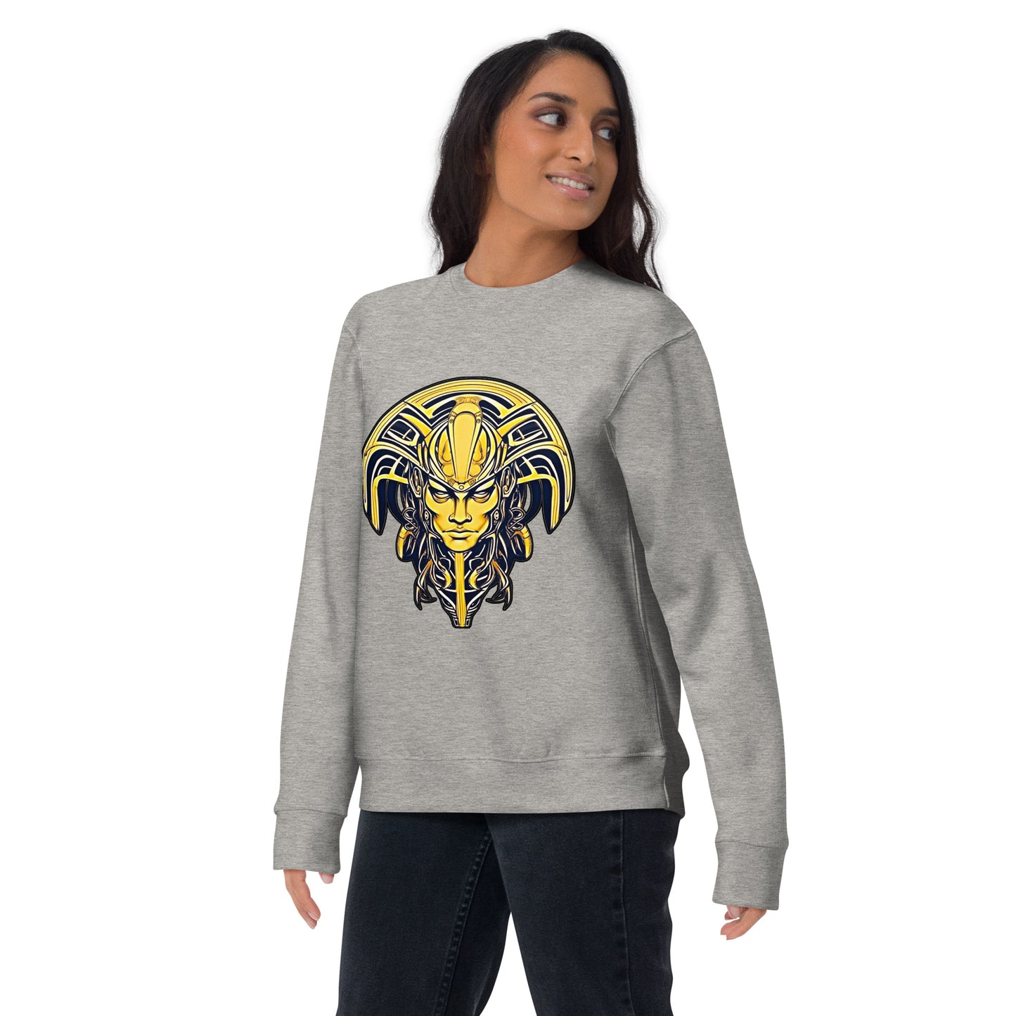 The Mask of Valor: Kara - Unisex Premium Sweatshirt