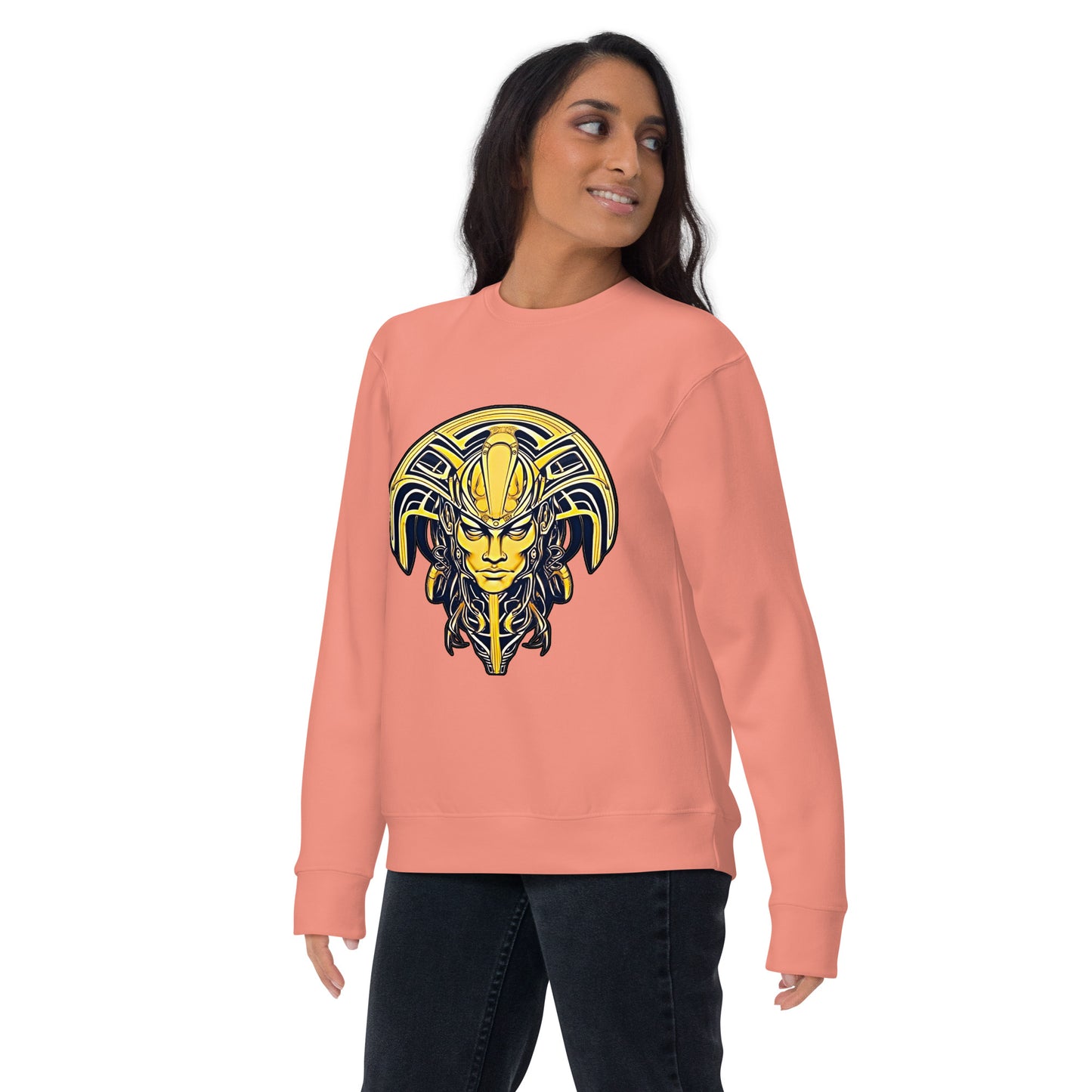 The Mask of Valor: Kara - Unisex Premium Sweatshirt