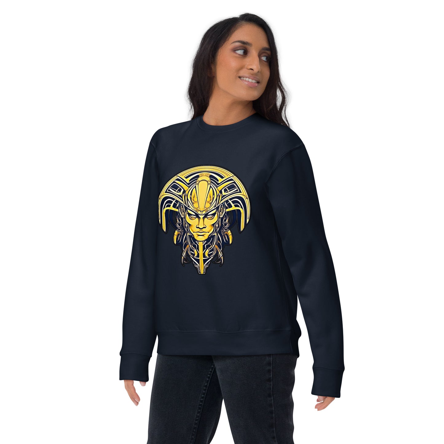 The Mask of Valor: Kara - Unisex Premium Sweatshirt