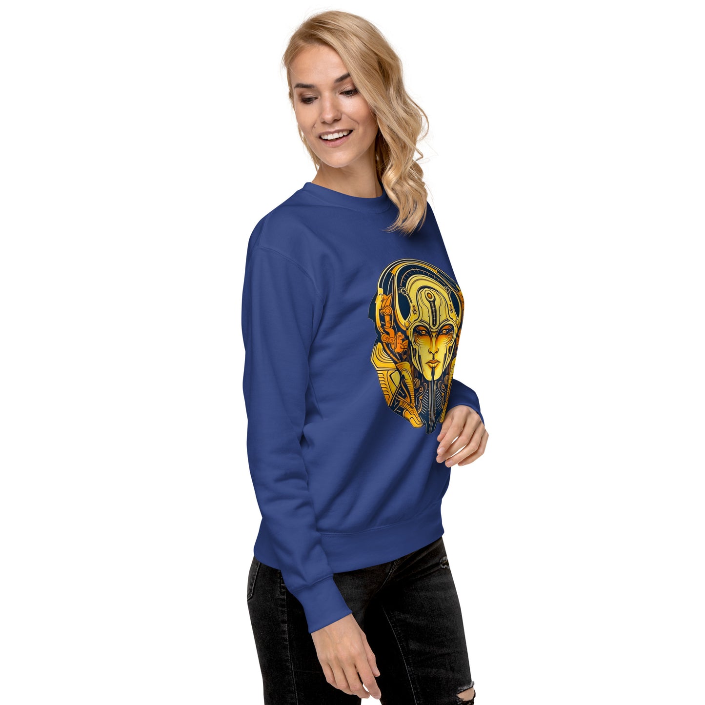 The Guardian's Mask: Alloyra - Unisex Premium Sweatshirt