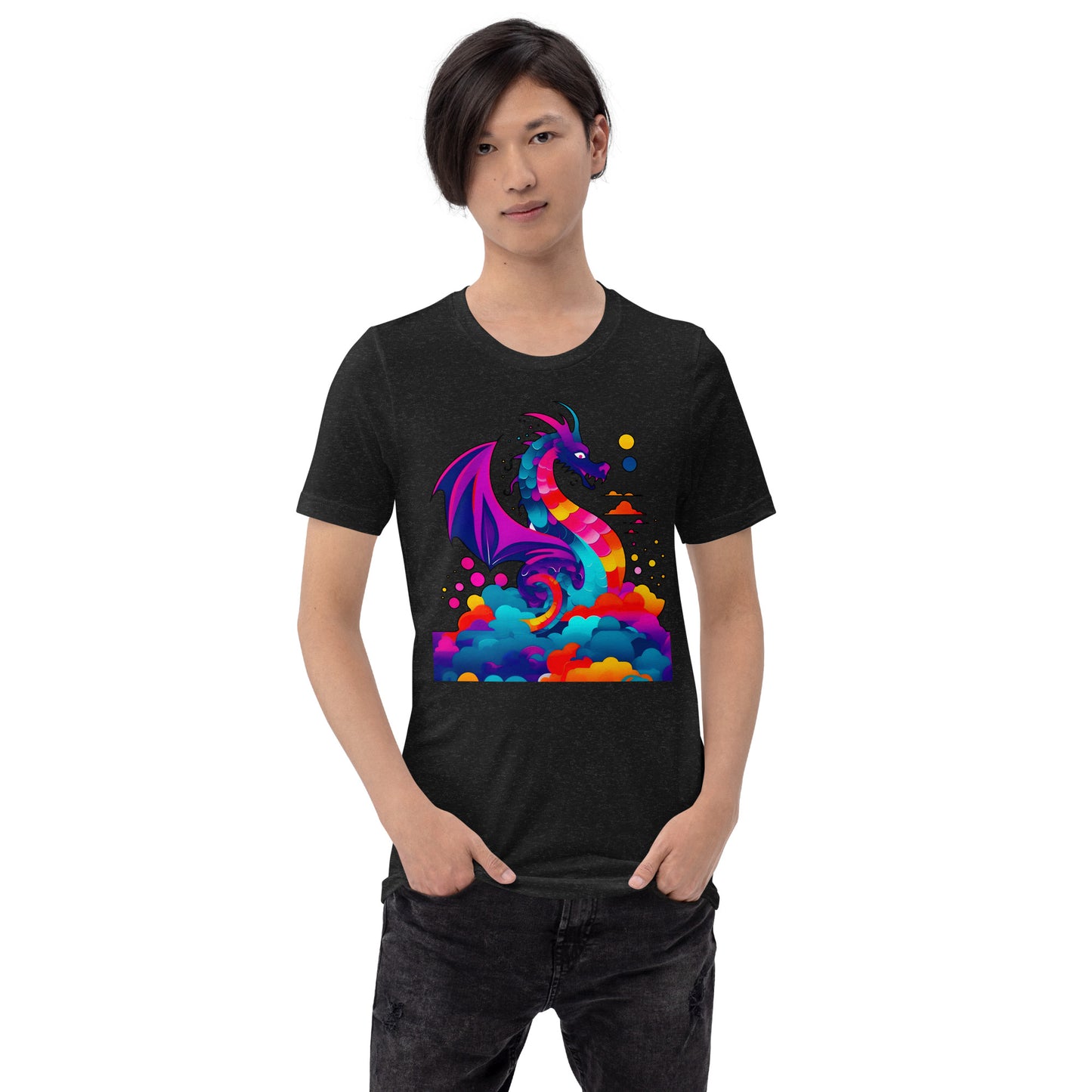 Celestial Chroma Dragon - Unisex t-shirt