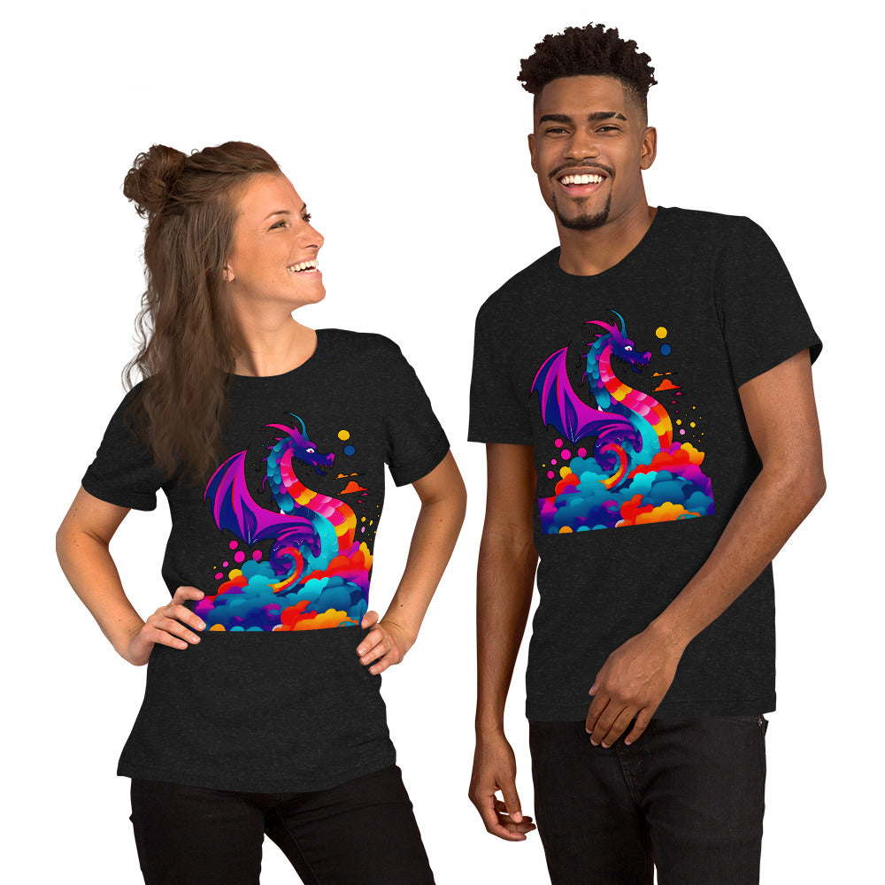 Celestial Chroma Dragon - Unisex t-shirt