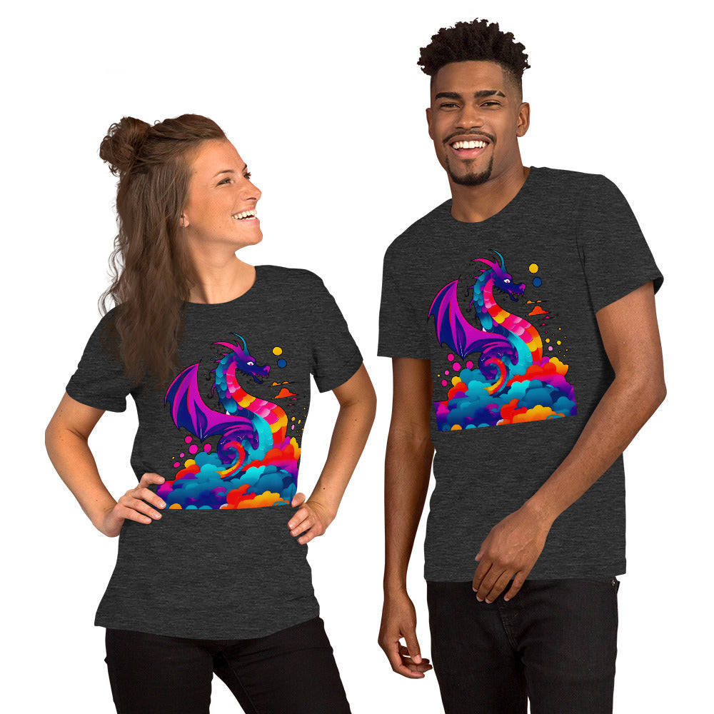 Celestial Chroma Dragon - Unisex t-shirt