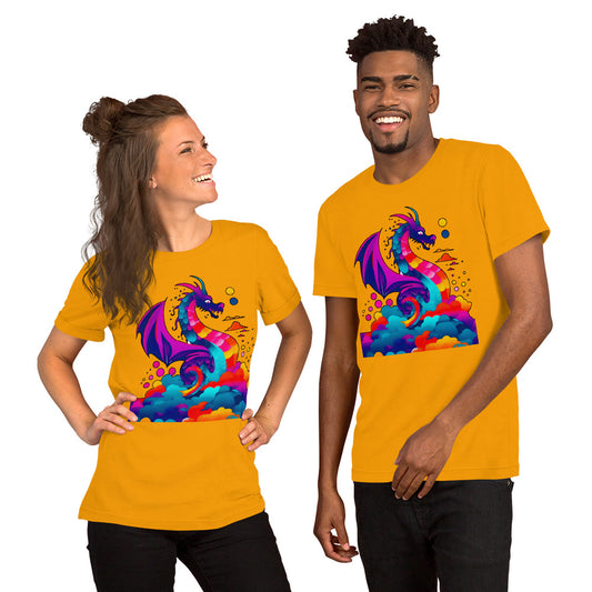 Celestial Chroma Dragon - Unisex t-shirt