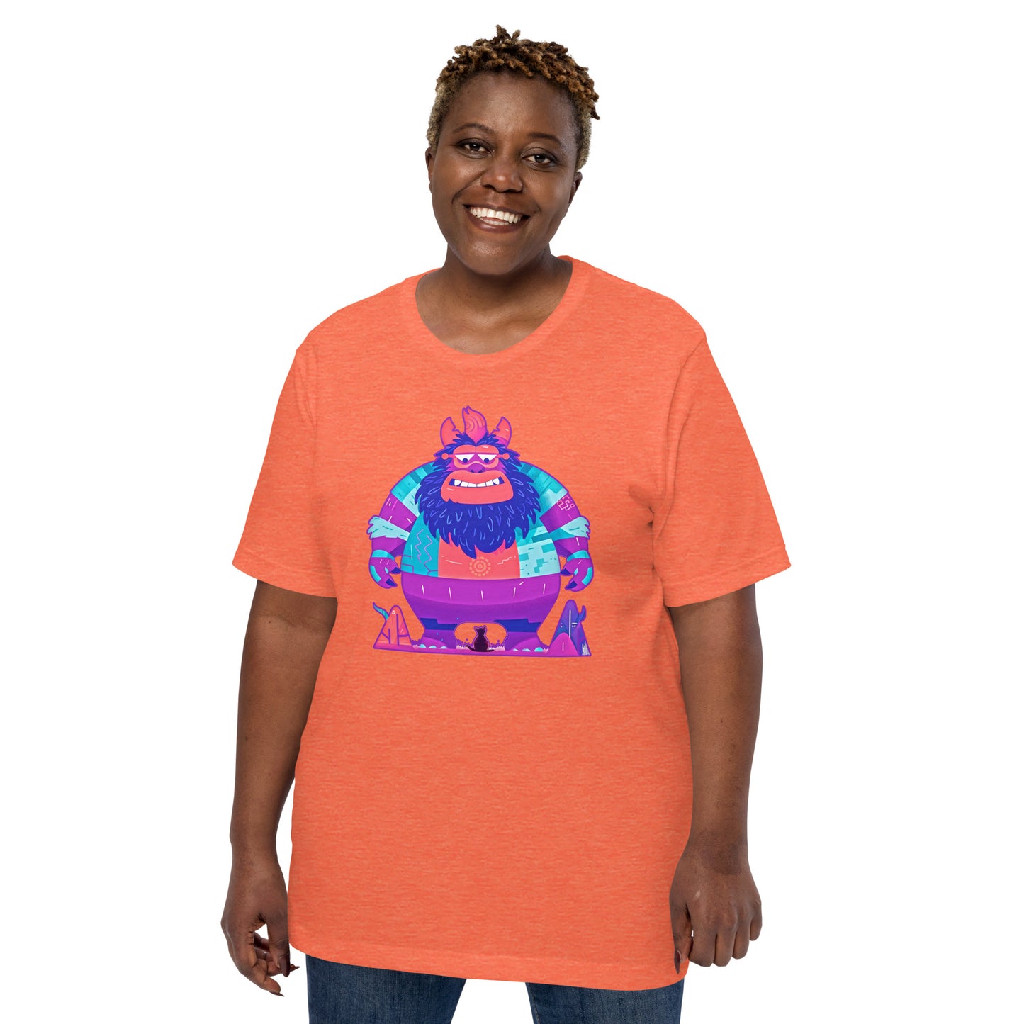 Trollish Feline Encounter - Unisex t-shirt