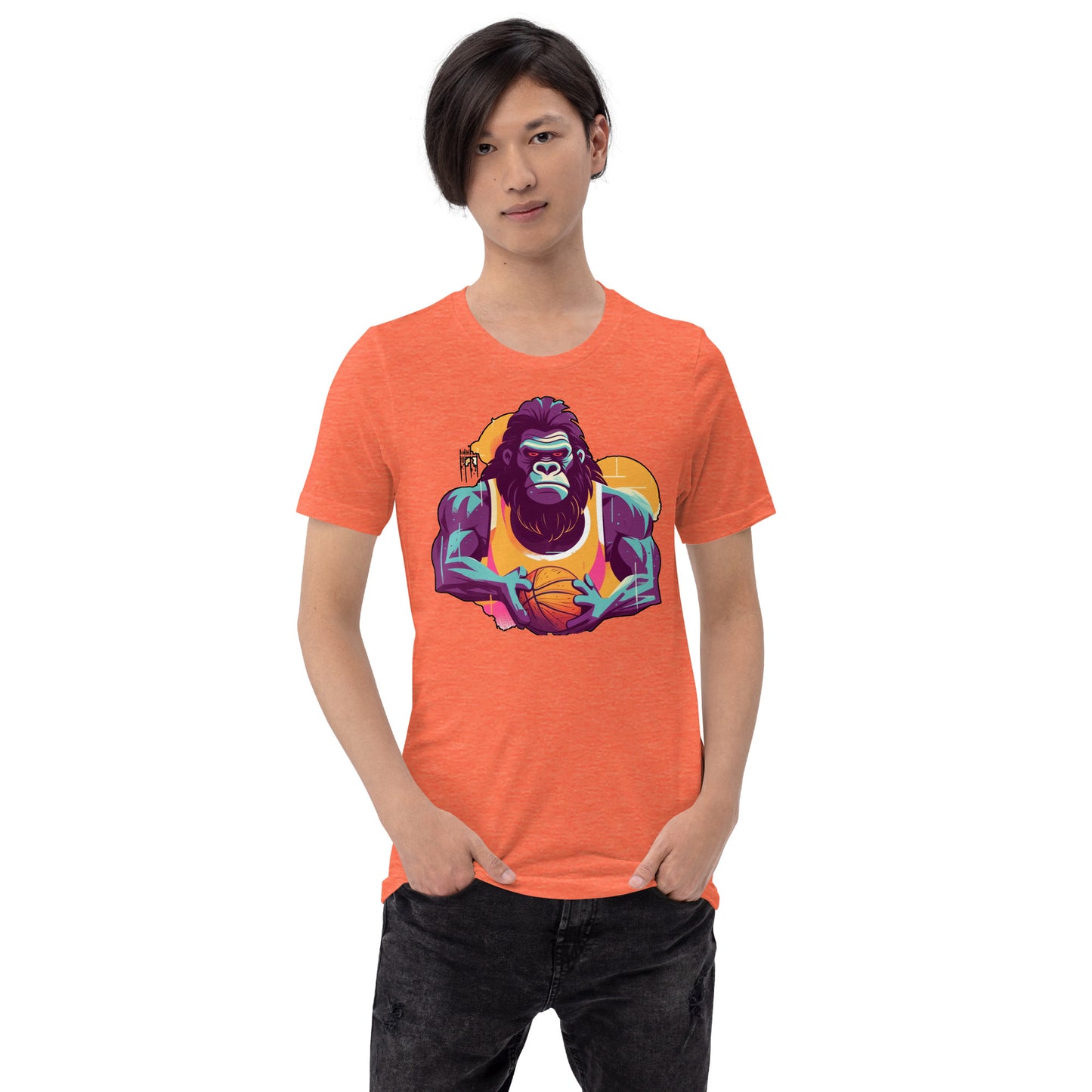 Hoops Hominid - Unisex t-shirt