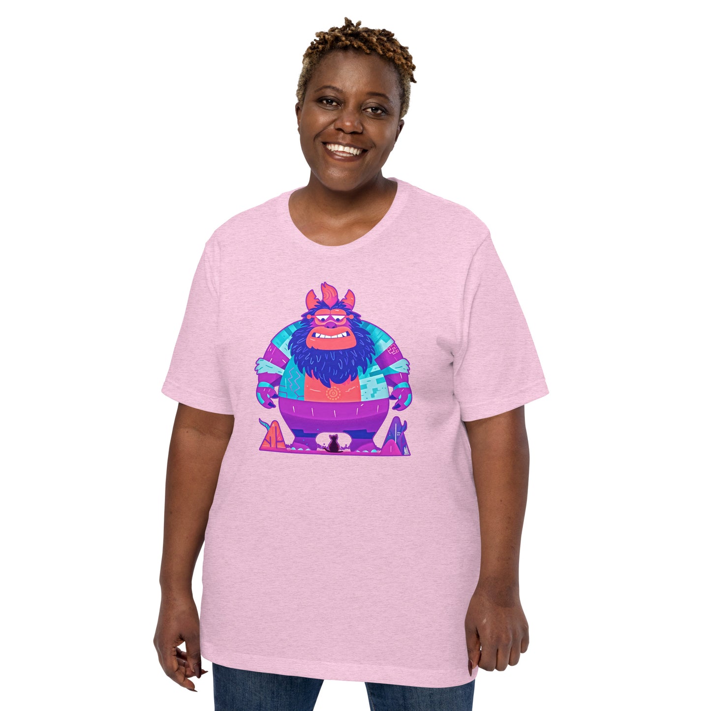 Trollish Feline Encounter - Unisex t-shirt