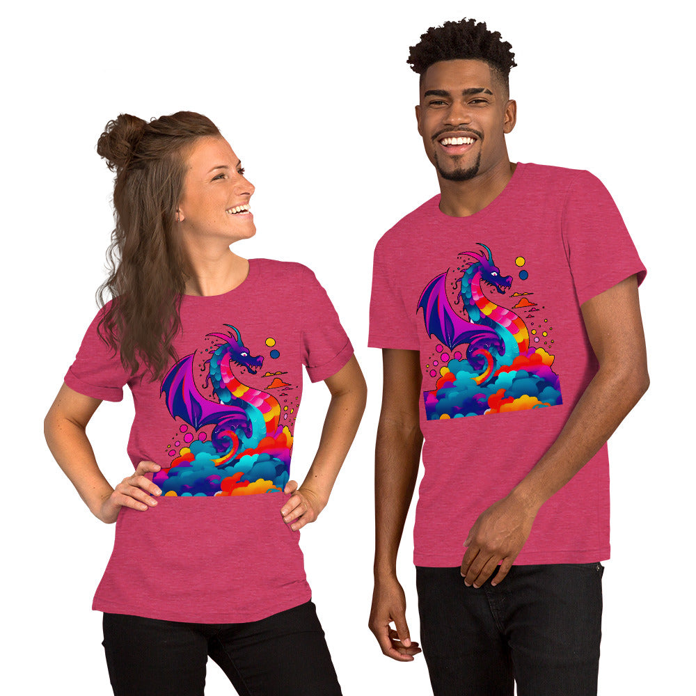 Celestial Chroma Dragon - Unisex t-shirt