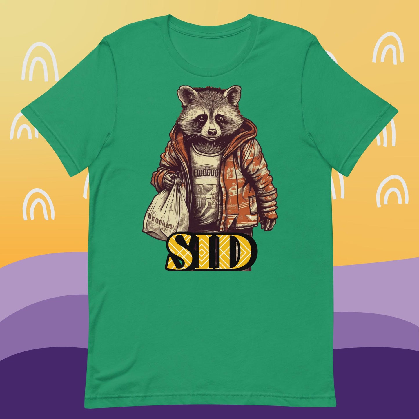 Sid the Retail Raccoon - Unisex t-shirt