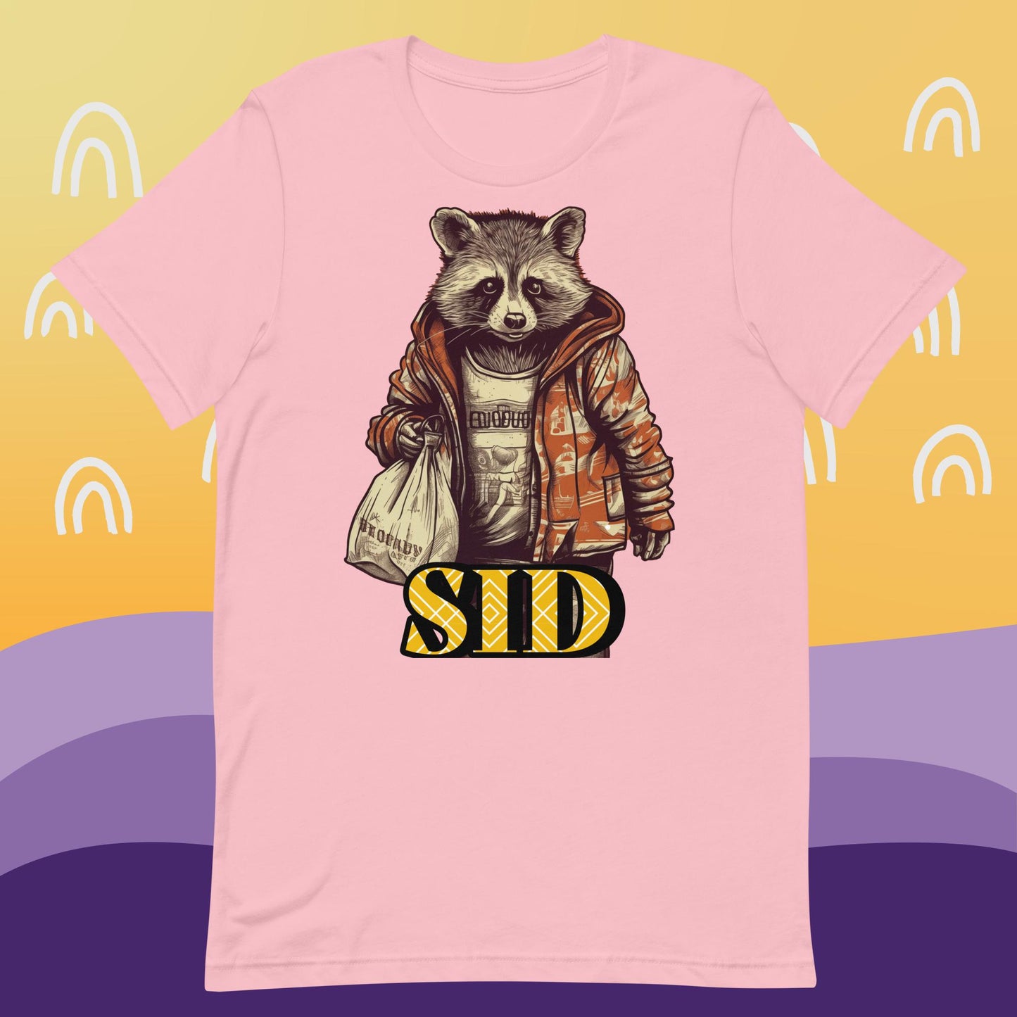 Sid the Retail Raccoon - Unisex t-shirt