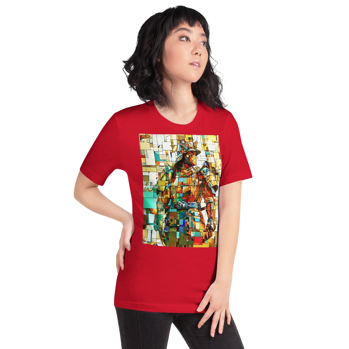 Sentinel of the Crimson Lotus - Unisex t-shirt