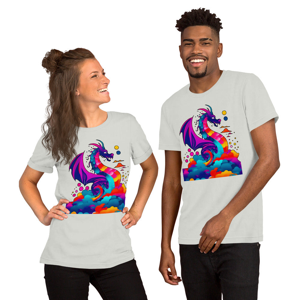 Celestial Chroma Dragon - Unisex t-shirt