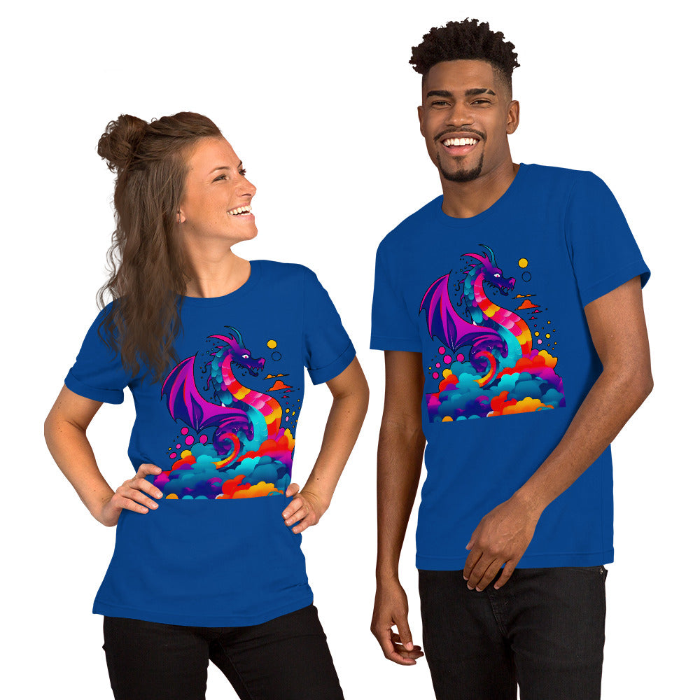 Celestial Chroma Dragon - Unisex t-shirt