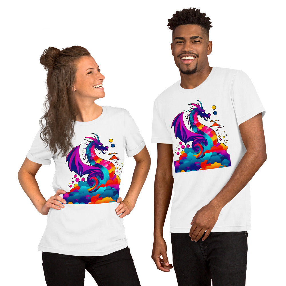 Celestial Chroma Dragon - Unisex t-shirt