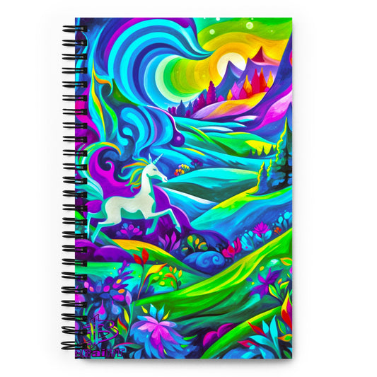Valley of Seraphina - Spiral notebook - BBairt