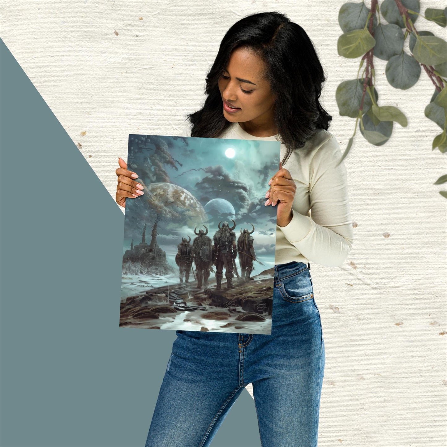 Vanguard of the Voidborn Siege - Photo paper poster - BBairt
