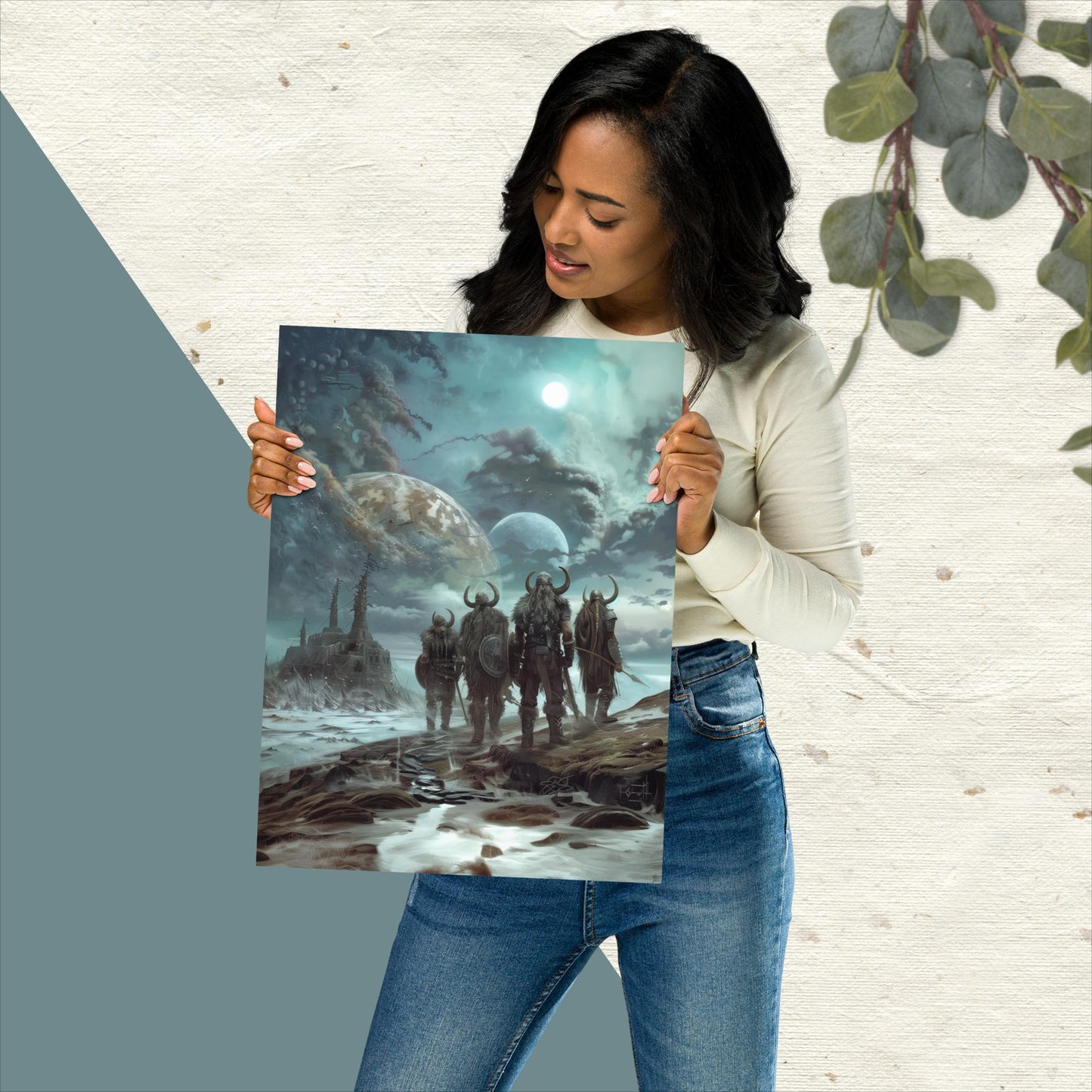Vanguard of the Voidborn Siege - Photo paper poster - BBairt