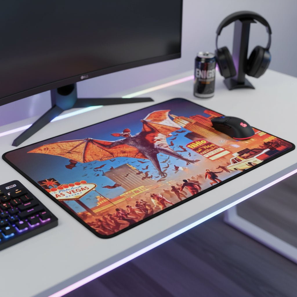 Vegas Nocturne Alt – Desk Mat - BBairt
