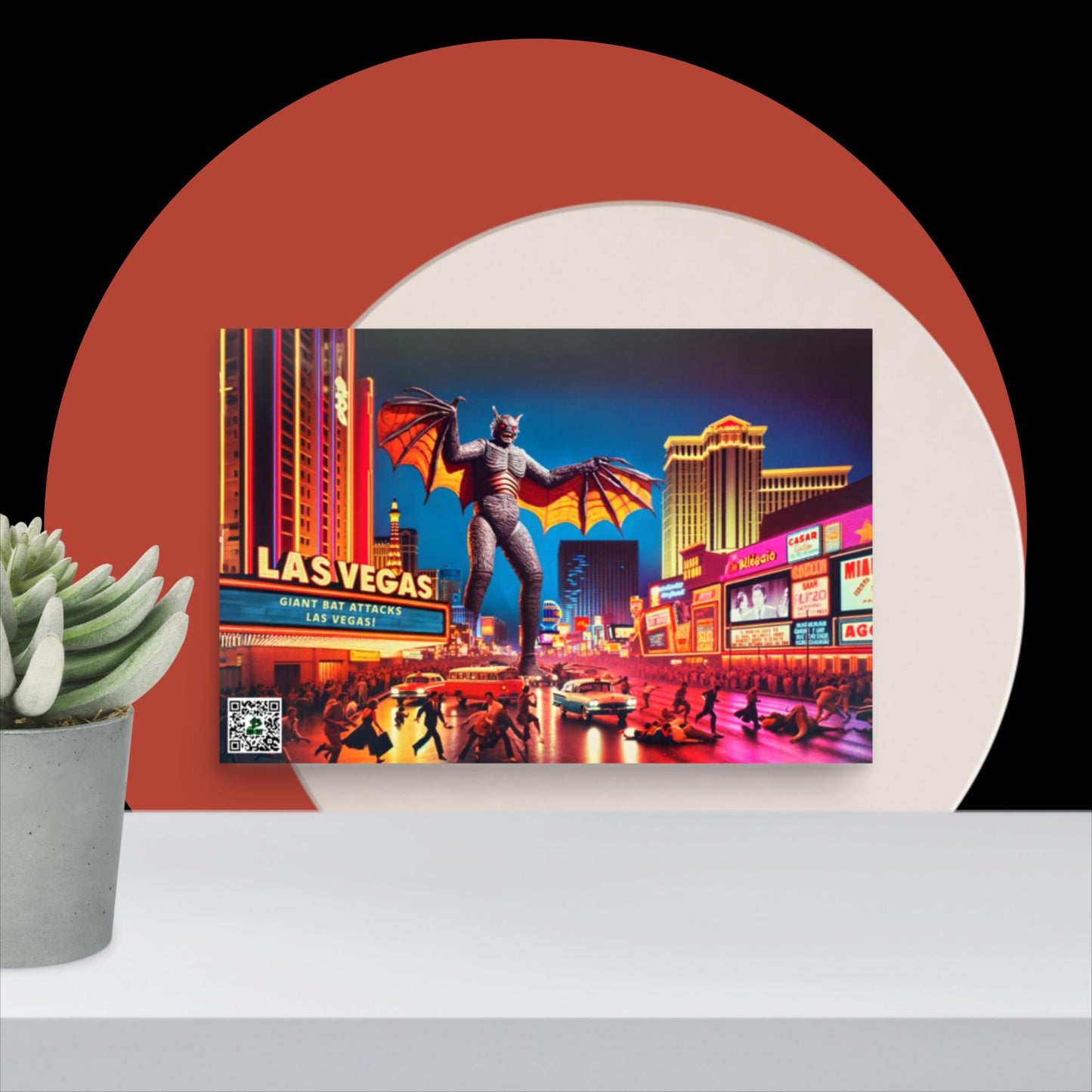 Vegas Nocturne - Photo paper poster - BBairt
