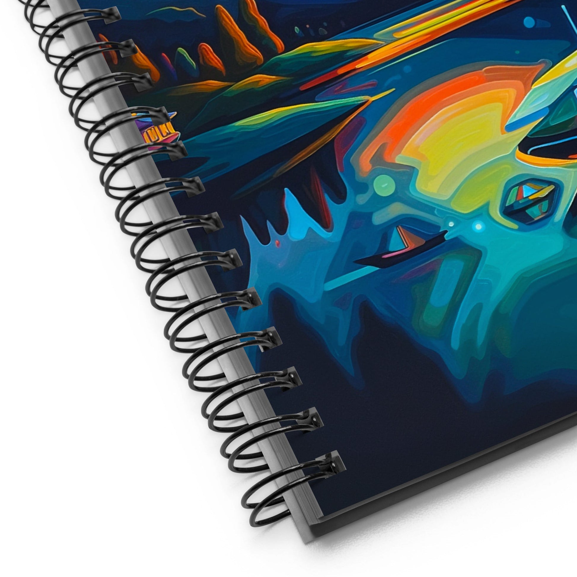 Visitors at Lakeside Haven - Spiral notebook - BBairt