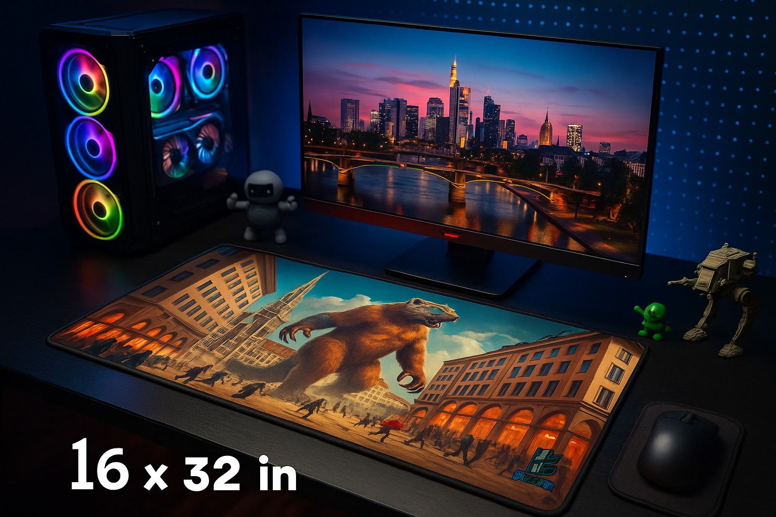 Waldkönig’s Munich Waltz – Desk Mat - BBairt