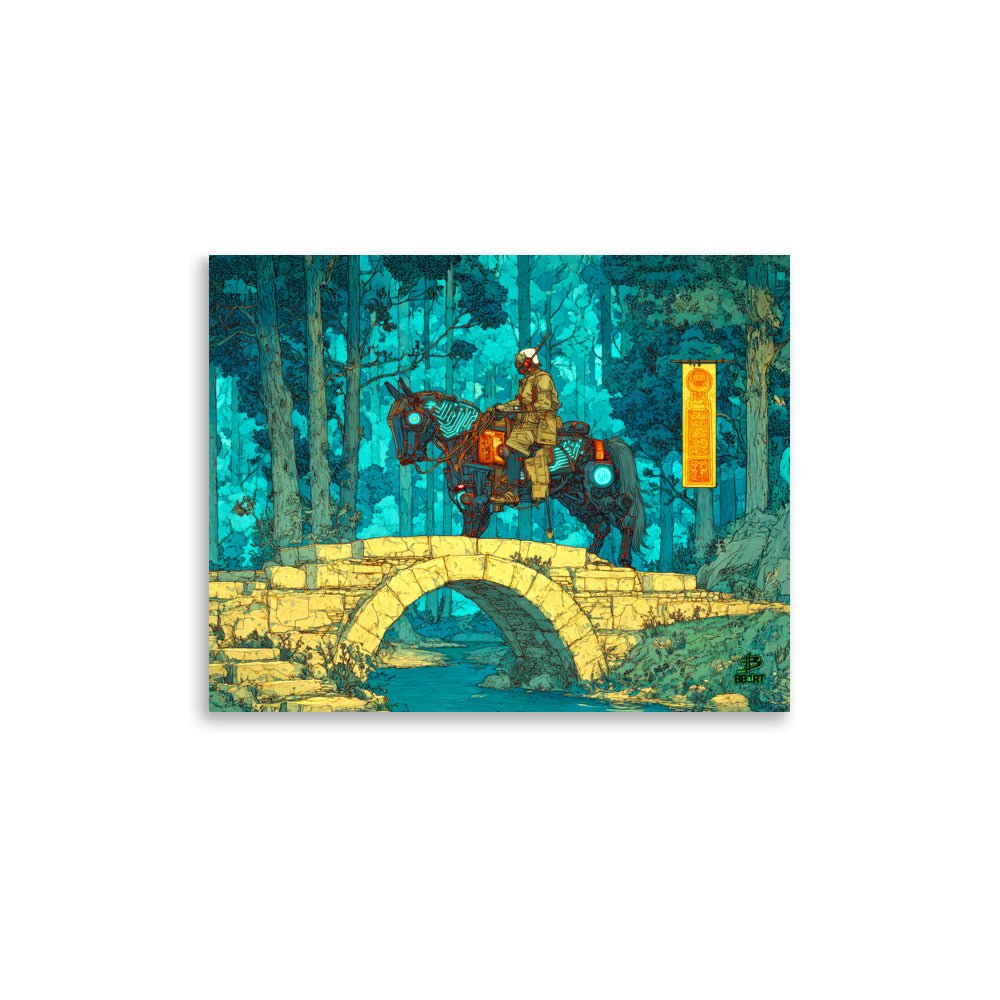 Warden of the Iron Steed - Photo Paper Poster - BBairt