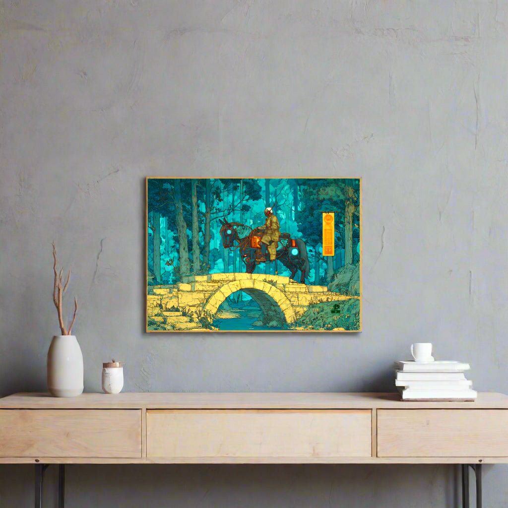 Warden of the Iron Steed - Photo Paper Poster - BBairt