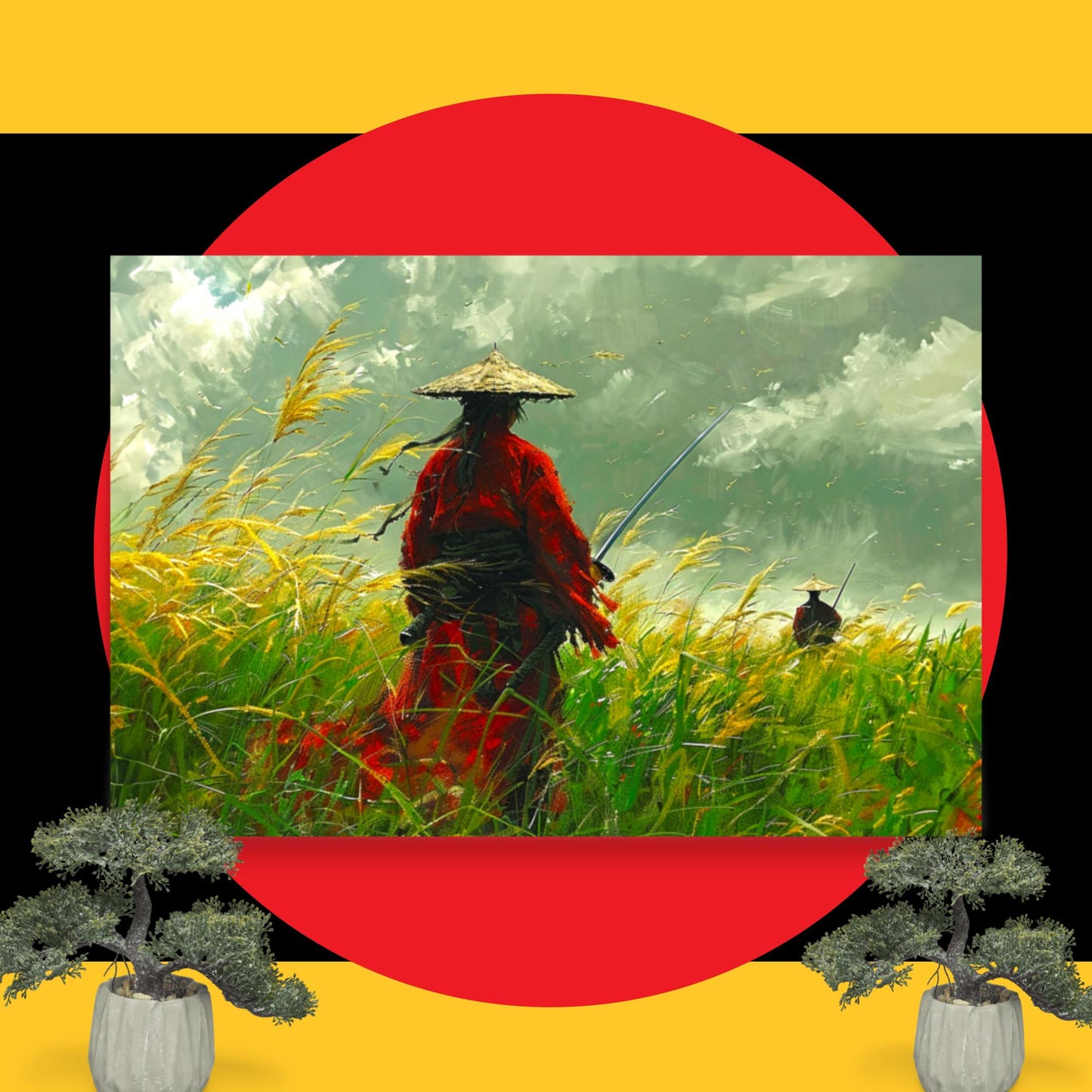 Warriors on the Horizon - Photo paper poster - BBairt