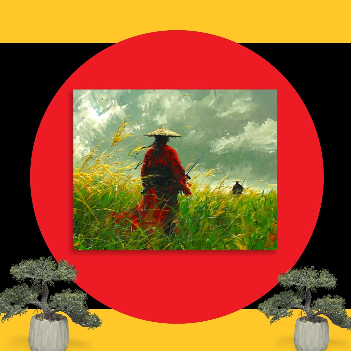 Warriors on the Horizon - Photo paper poster - BBairt