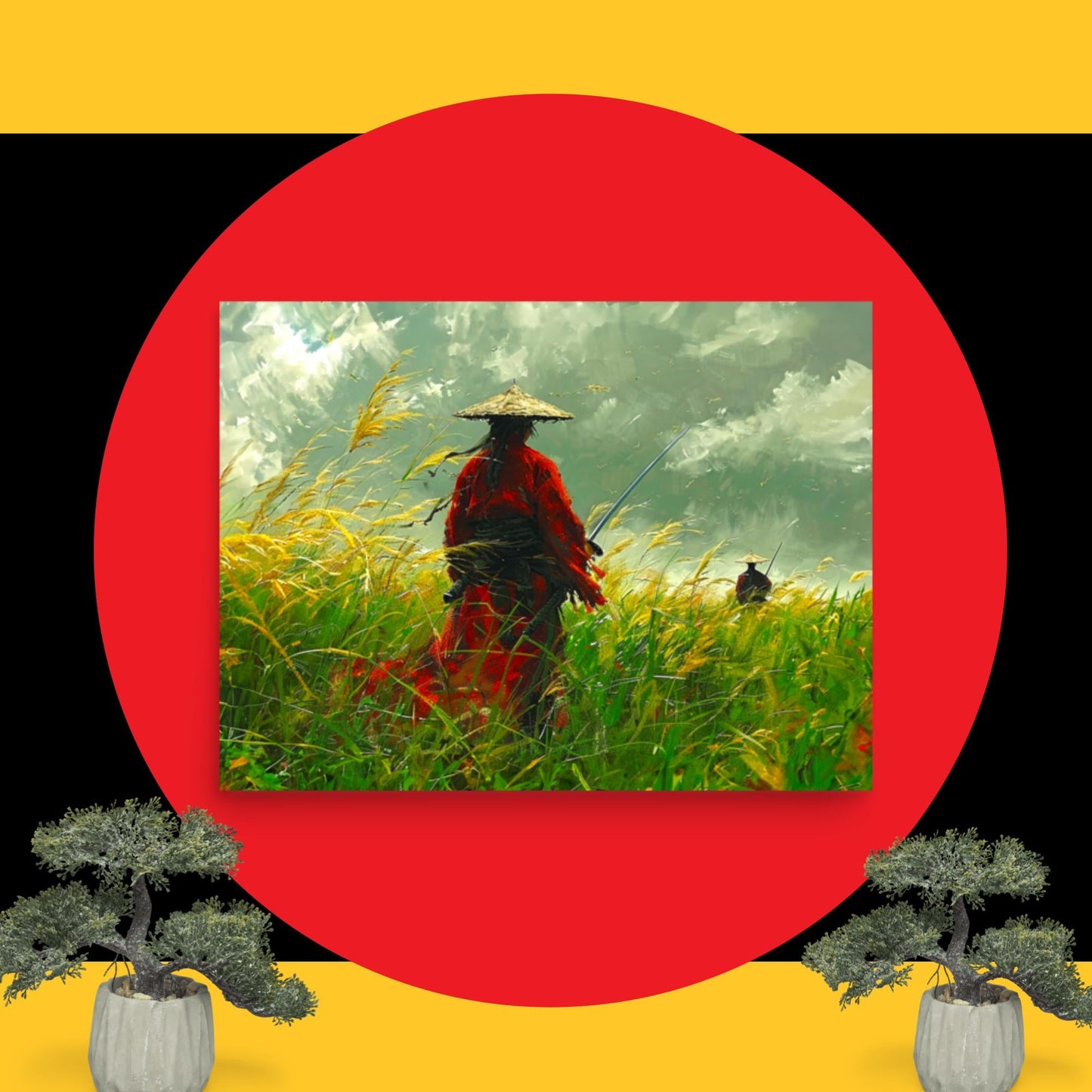 Warriors on the Horizon - Photo paper poster - BBairt