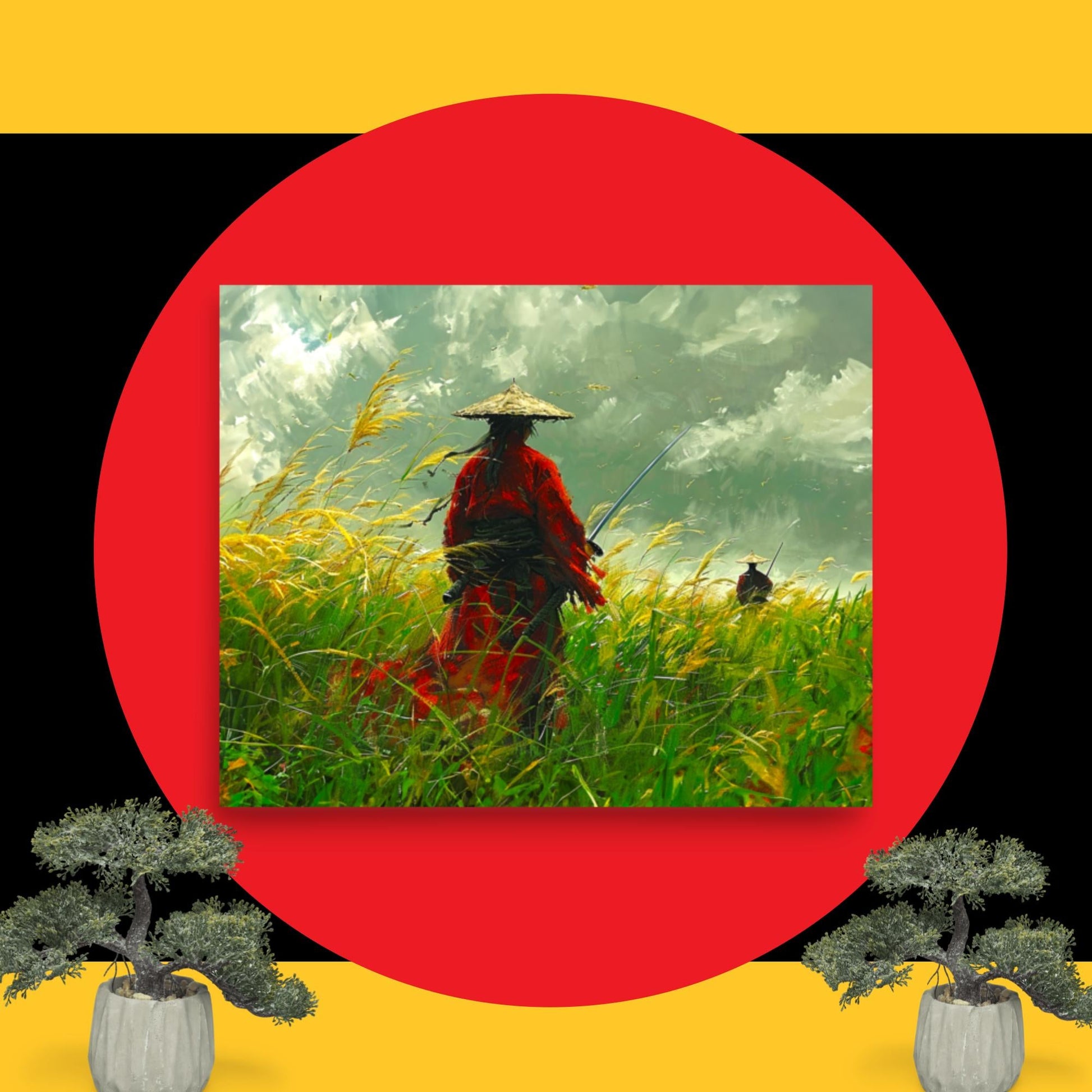 Warriors on the Horizon - Photo paper poster - BBairt