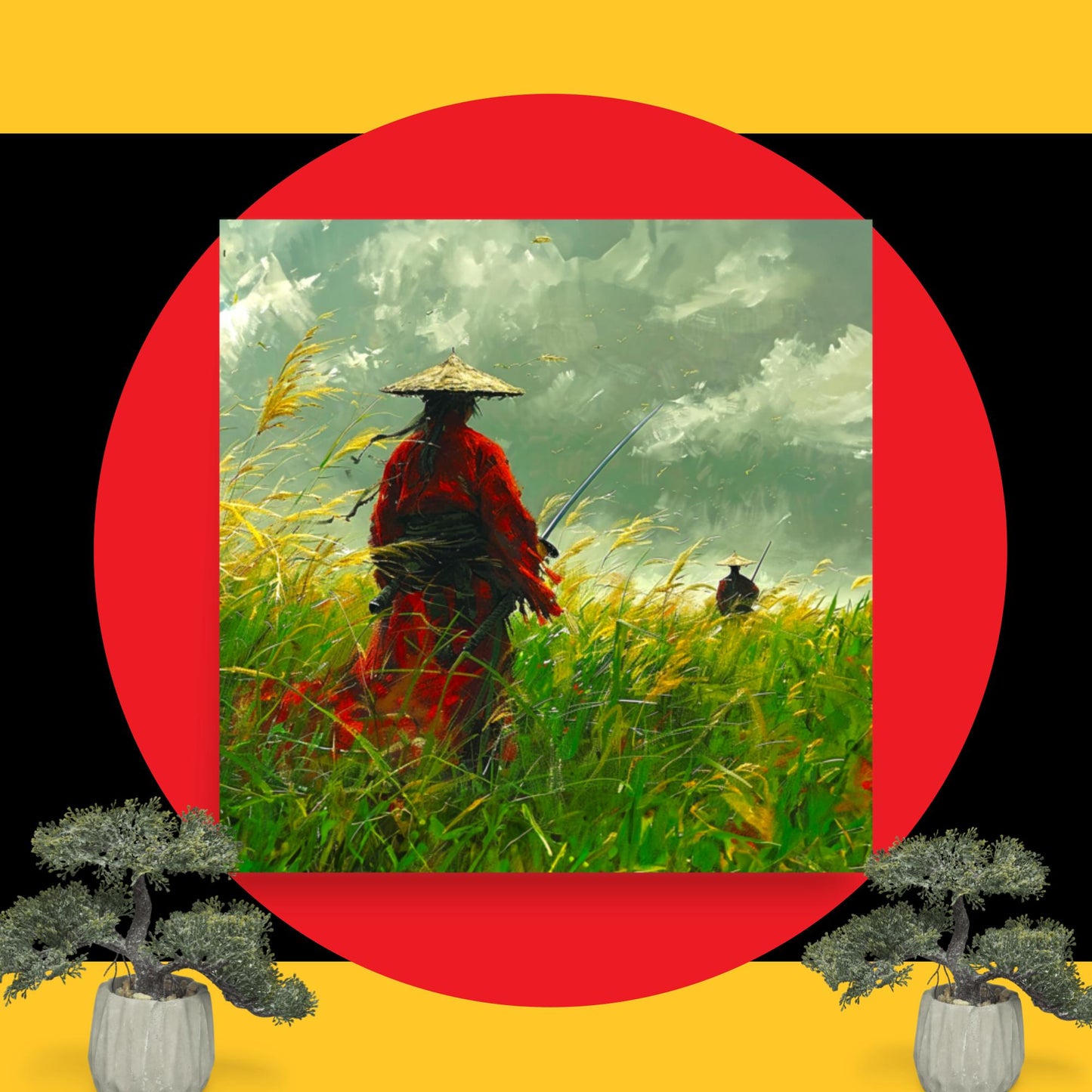 Warriors on the Horizon - Photo paper poster - BBairt