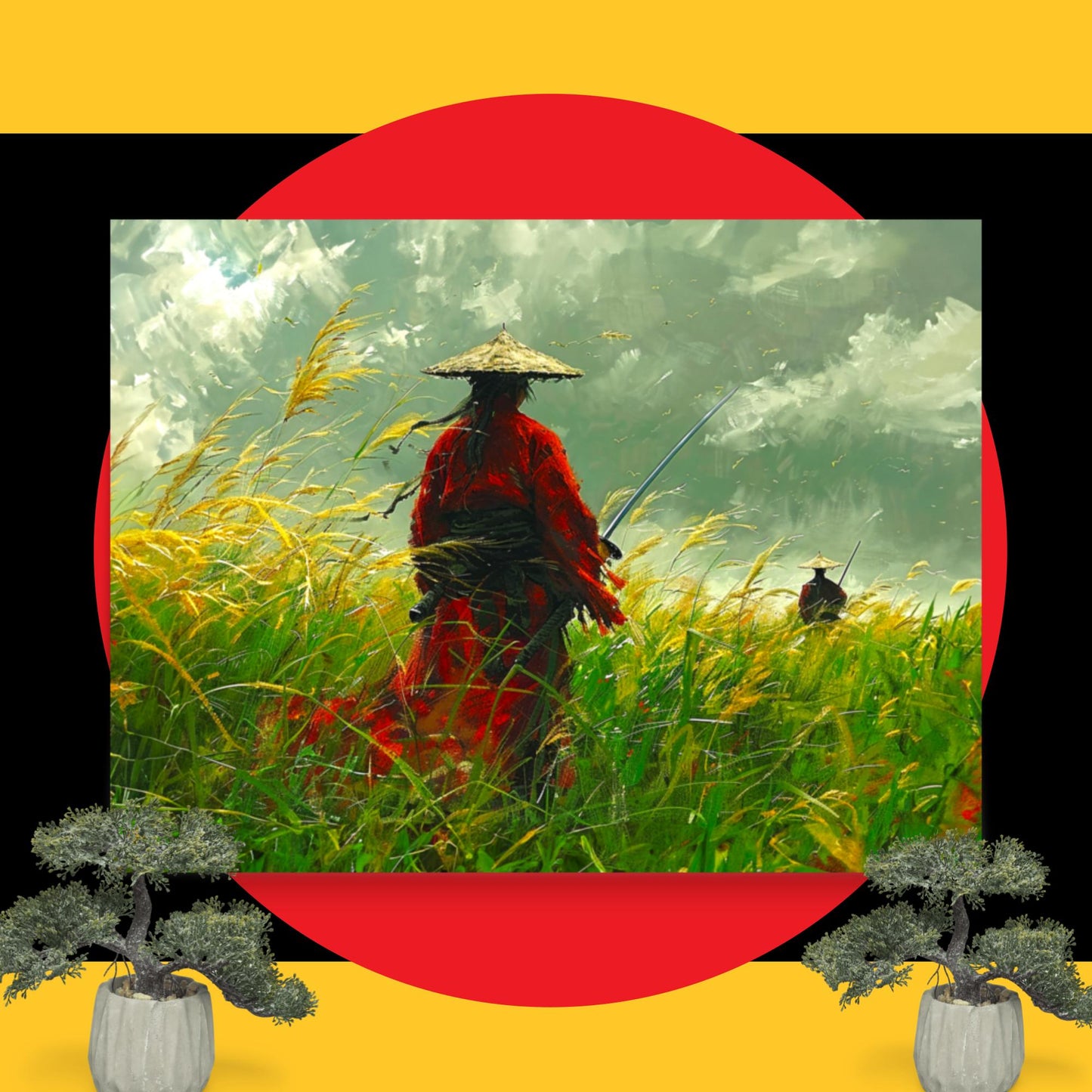 Warriors on the Horizon - Photo paper poster - BBairt