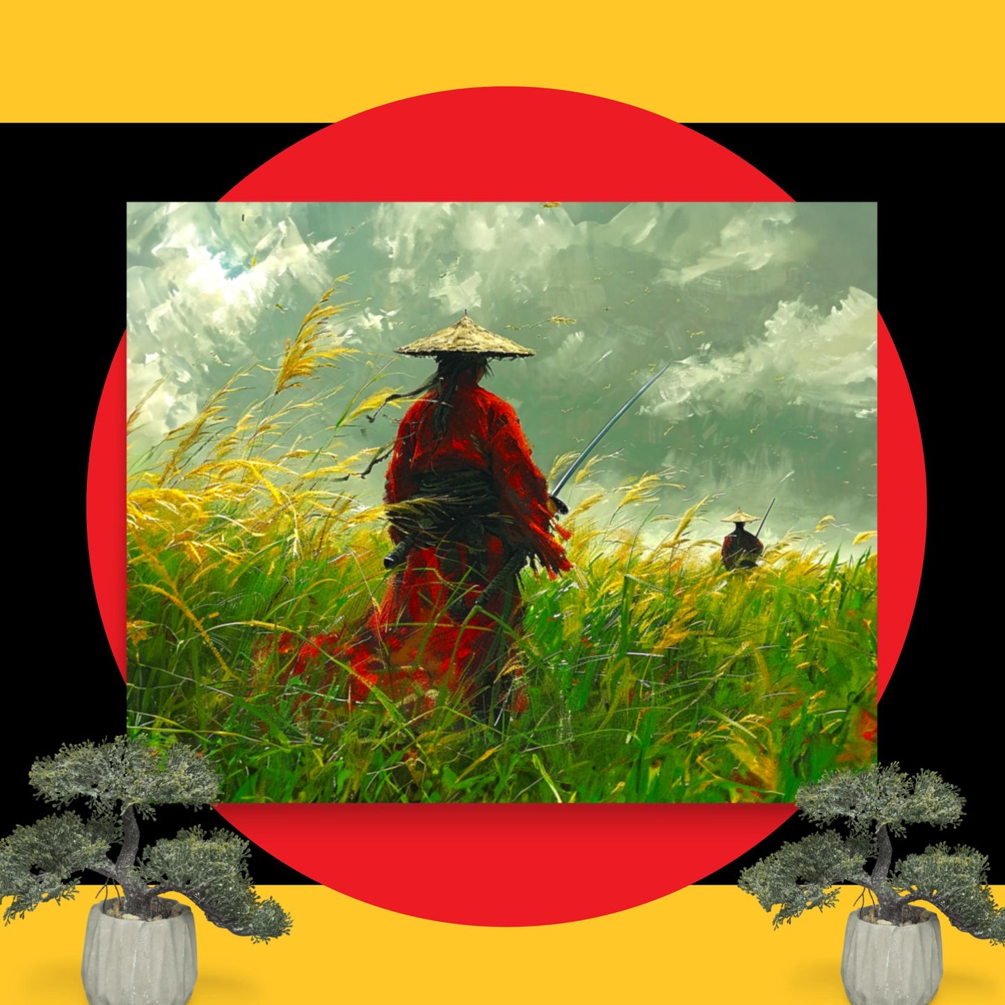 Warriors on the Horizon - Photo paper poster - BBairt