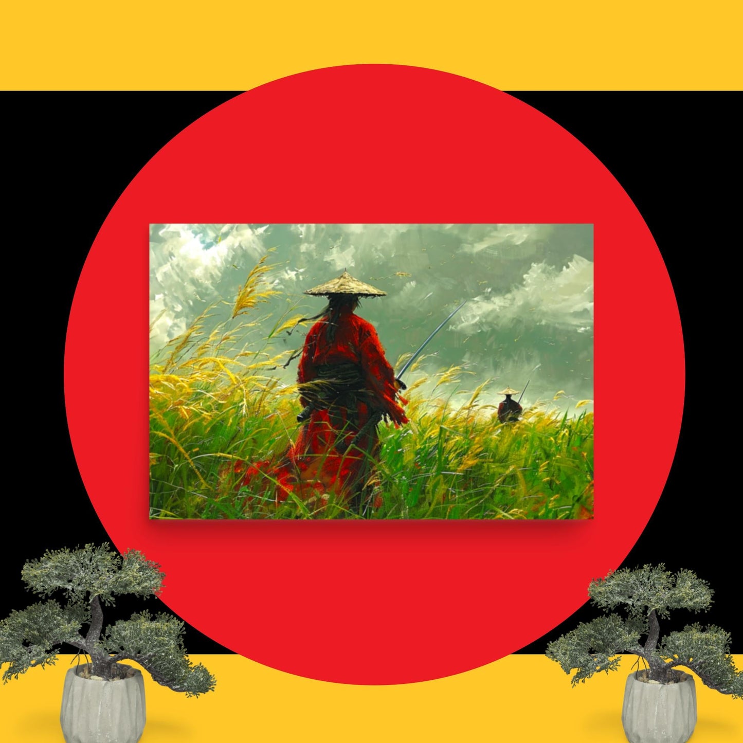 Warriors on the Horizon - Photo paper poster - BBairt