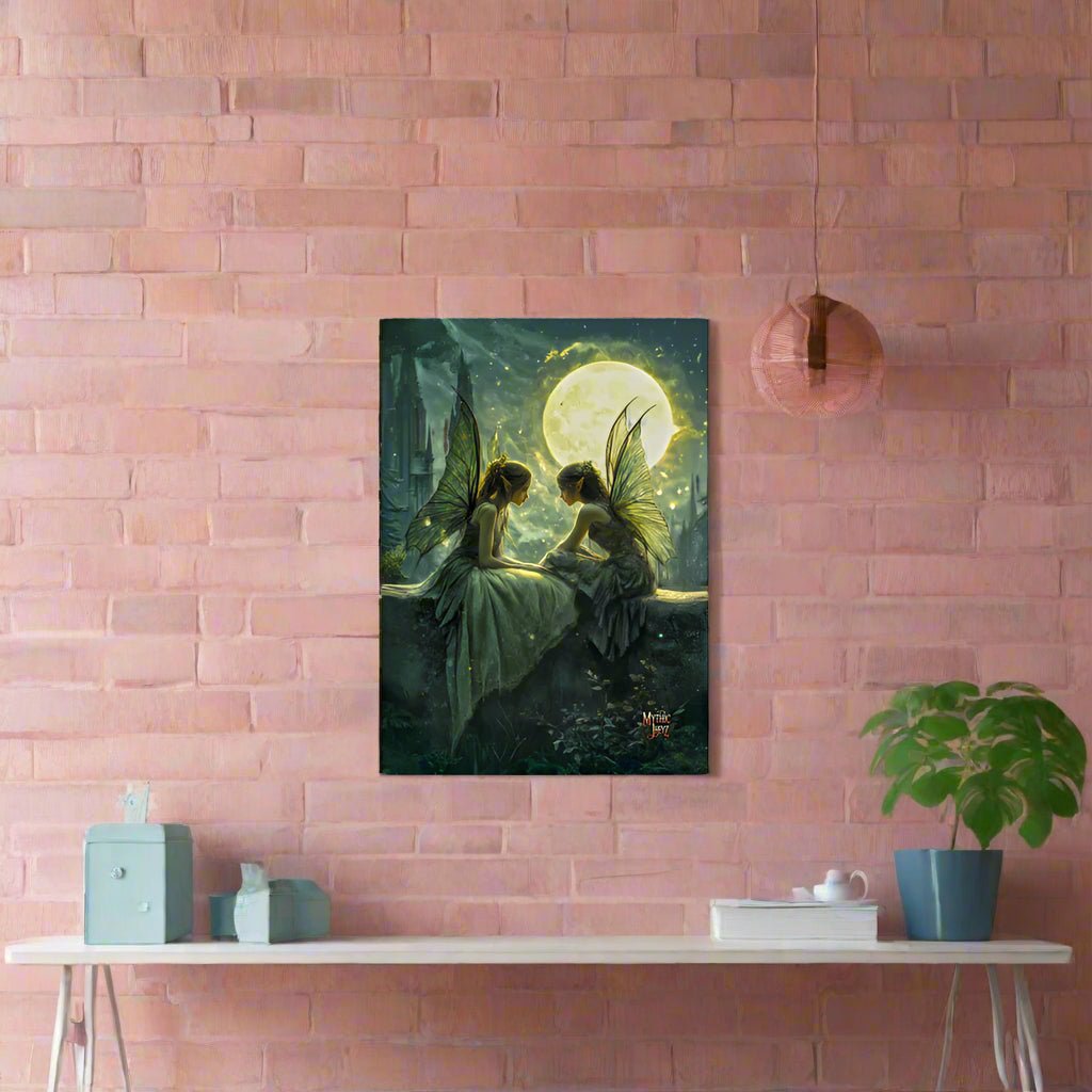 Whispering Moon Photo Paper Poster - Mythic Jheyz Collection - BBairt