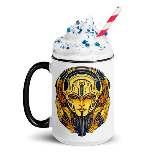 The Guardian's Mask: Alloyra - Mug with Color Inside